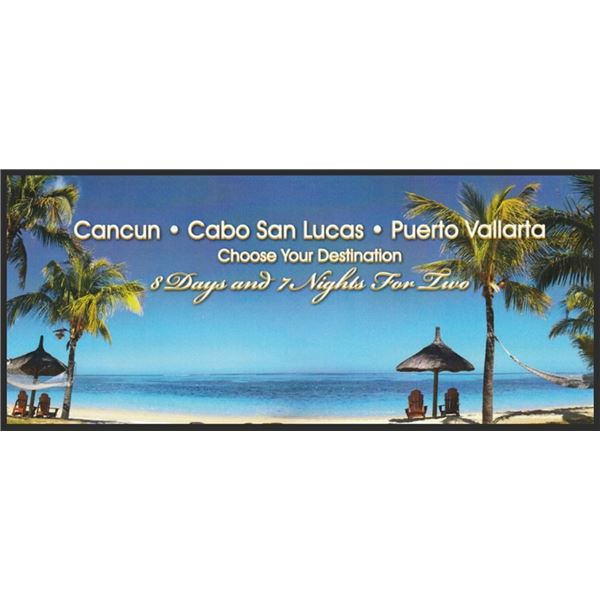 Mexico Vacation - Choose Cancun, Cabo San Lucas, or Puerto Vallarta