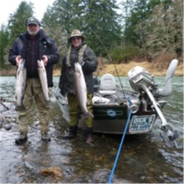 3 person drift boat trip for 4 with Nomad's Fishing Adventures