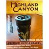 Image 1 : Highland Canyon Premium Muzzle Brake with Idaho WSF logo