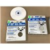 Image 2 : LOT OF NORTON 6" / 8" ALUMINIUM OXIDE GRINDING WHEEL