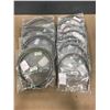 Image 1 : LOT OF SWAGELOK SS-8BHT-72 / SS-6BHT-2 STAINLESS BRAIDED HOSE