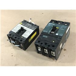 LOT OF SQUARE D CIRCUIT BREAKER *SEE PICS FOR PART #*