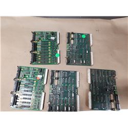 LOT OF FARLEY CUTTING SYSTEMS INTERFACE CIRCUIT BOARDS *SEE PICS FOR PART #S*