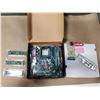 Image 1 : -NEW- MOTHER BOARD W/ AMD RYZEN CPU & SANMAX RAM INCLUDED *SEE PICS FOR DETAILS*