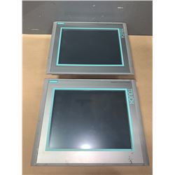 (2) - SIEMENS 6AV6 644-0AA01-2AX0 MP377 12" TOUCH SCREENS
