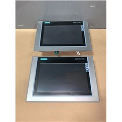 (2) - SIEMENS 6AV2 124-0JC01-0AX0 TP900 TOUCH SCREENS