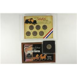 2 US COIN SETS LEGEND OF THE BUFFALO NICKEL