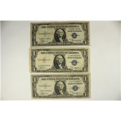 3-1935-A $1 SILVER CERTIFICATES BLUE SEALS