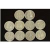 Image 2 : 10 ASSORTED SILVER ROOSEVELT DIMES