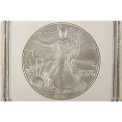 2007-W AMERICAN SILVER EAGLE NGC MS69