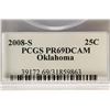 Image 3 : 2008-S OKLAHOMA QUARTER PCGS PR69 DCAM