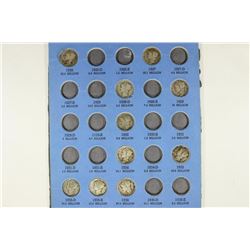 10 ASSORTED 1926-1936 MERCURY DIMES