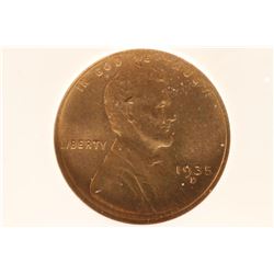 1935-D LINCOLN CENT NGC MS66RD