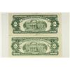 Image 2 : 1953 & 1963 $2 US RED SEAL NOTES