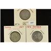 Image 1 : 1945, 1947 & 1953 CANADA SILVER 25 CENTS
