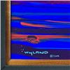 Image 2 : Wyland, "Sea Watch" Hand Signed Original Painting on Board with Certificate of A