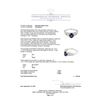Image 5 : 1.53 ctw Sapphire and Diamond Ring - 14KT White Gold