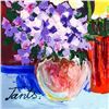 Image 2 : Lena Tants, Original Acrylic Painting on Canvas, Hand Signed with Letter of Auth