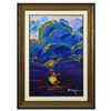 Image 1 : Peter Max, "Summer Storm" Framed One-Of-A-Kind Acrylic Mixed Media (34" x 45.5")