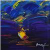 Image 2 : Peter Max, "Summer Storm" Framed One-Of-A-Kind Acrylic Mixed Media (34" x 45.5")