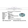 Image 2 : 12.41 ct.Natural Cushion Cut Aquamarine