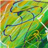 Image 2 : George Marlowe, "Paradise" Hand Signed Original Acrylic Painting on Canvas with