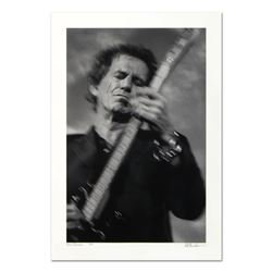 Rob Shanahan,  Keith Richards  Hand Signed Limited Edition Giclee with Certifica