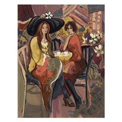 Isaac Maimon, "Reunion" Limited Edition Serigraph, Numbered and Hand Signed with