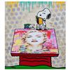 Image 1 : Jozza, "My House #5" Hand Signed Original Mixed Media on Canvas with COA.