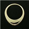 Image 7 : 14kt Yellow Gold 1.00 ctw Baguette Diamond Channel Domed Wedding Band Ring