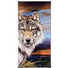 Image 1 : "Wolf" Limited Edition Giclee on Canvas by Martin Katon, Numbered and Hand Signe