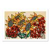 Image 1 : Avi Ben-Simhon, "Sunflowers" Limited Edition Serigraph, Numbered and Hand Signed