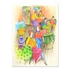 Image 1 : Itzchak Tarkay (1935-2012), Original Mixed Media Watercolor, Hand Signed with Le