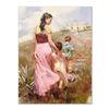 Image 1 : Pino (1939-2010), "Steps to Eternity" Artist Embellished Limited Edition on Canv