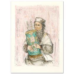 "Israeli Rabbi" Limited Edition Lithograph by Edna Hibel (1917-2014), Numbered a