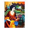 Image 1 : Patricia Govezensky, "Frida" Original Acrylic on Canvas with Letter of Authentic