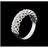 Image 3 : 0.23 ctw Diamond Ring - 14KT White Gold