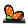 Image 1 : Romero Britto"For You II" Hand Signed Limited Edition Sculpture; Authenticated.