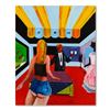 Image 1 : Cai, "Outfitter" Original Acrylic Painting on Canvas, Hand Signed with Letter of
