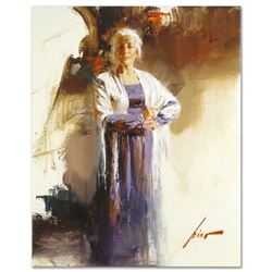 Pino (1939-2010), "The Matriarch" Artist Embellished Limited Edition on Canvas,