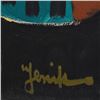Image 2 : Jenik Cook, Original Acrylic Painting on Canvas, Hand Singed with Letter of Auth