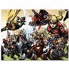 Image 1 : Marvel Comics "Secret Invasion #6" Numbered Limited Edition Giclee on Canvas by