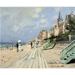 Claude Monet - Beach at Trouville