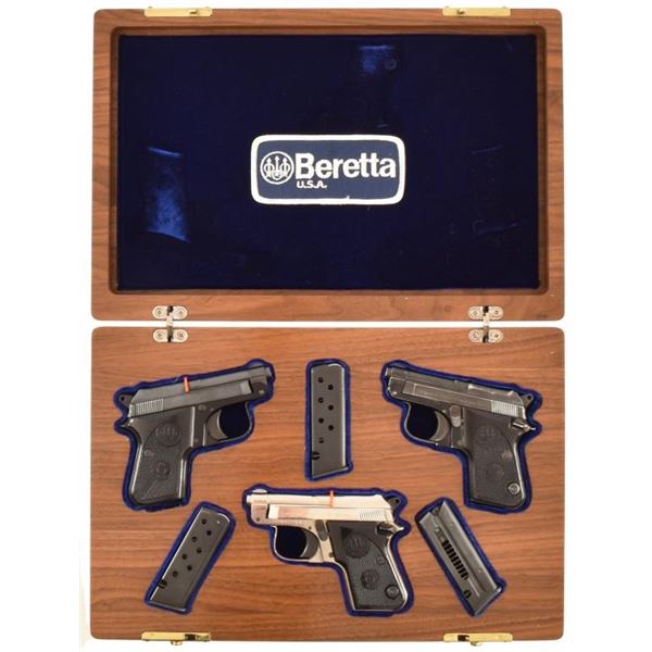 Ted Nugent Presentation Cased Beretta 3 Pistol Set