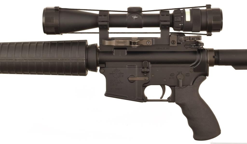 Ted Nugent's .50 Beowulf AR15 Trijicon Scope
