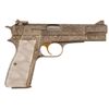 Image 1 : Ted Nugent Renaissance Engraved Browning Hi-Power