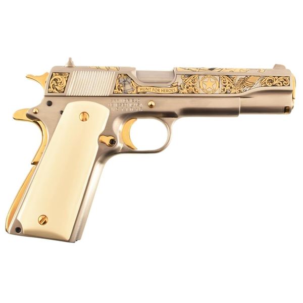 Ted Nugent's Engraved Springfield 1911 .45