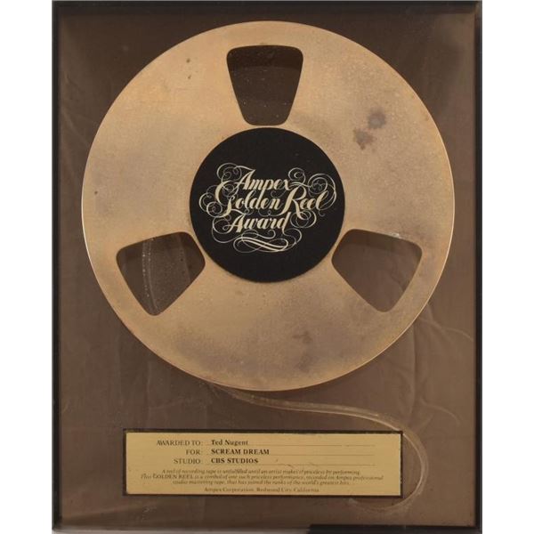 Ted Nugent Scream Dream Golden Reel Award
