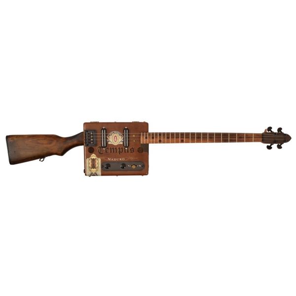 Ted Nugent's Rifle Cigar Box Guitar