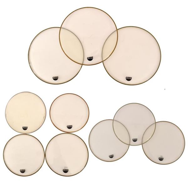 Ted Nugent Collection Of Tour Used Drum Skins